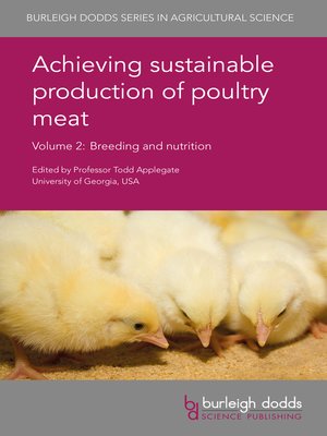 cover image of Achieving sustainable production of poultry meat Volume 2